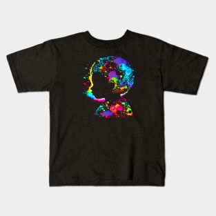 Colorful Child's Head #1 Kids T-Shirt